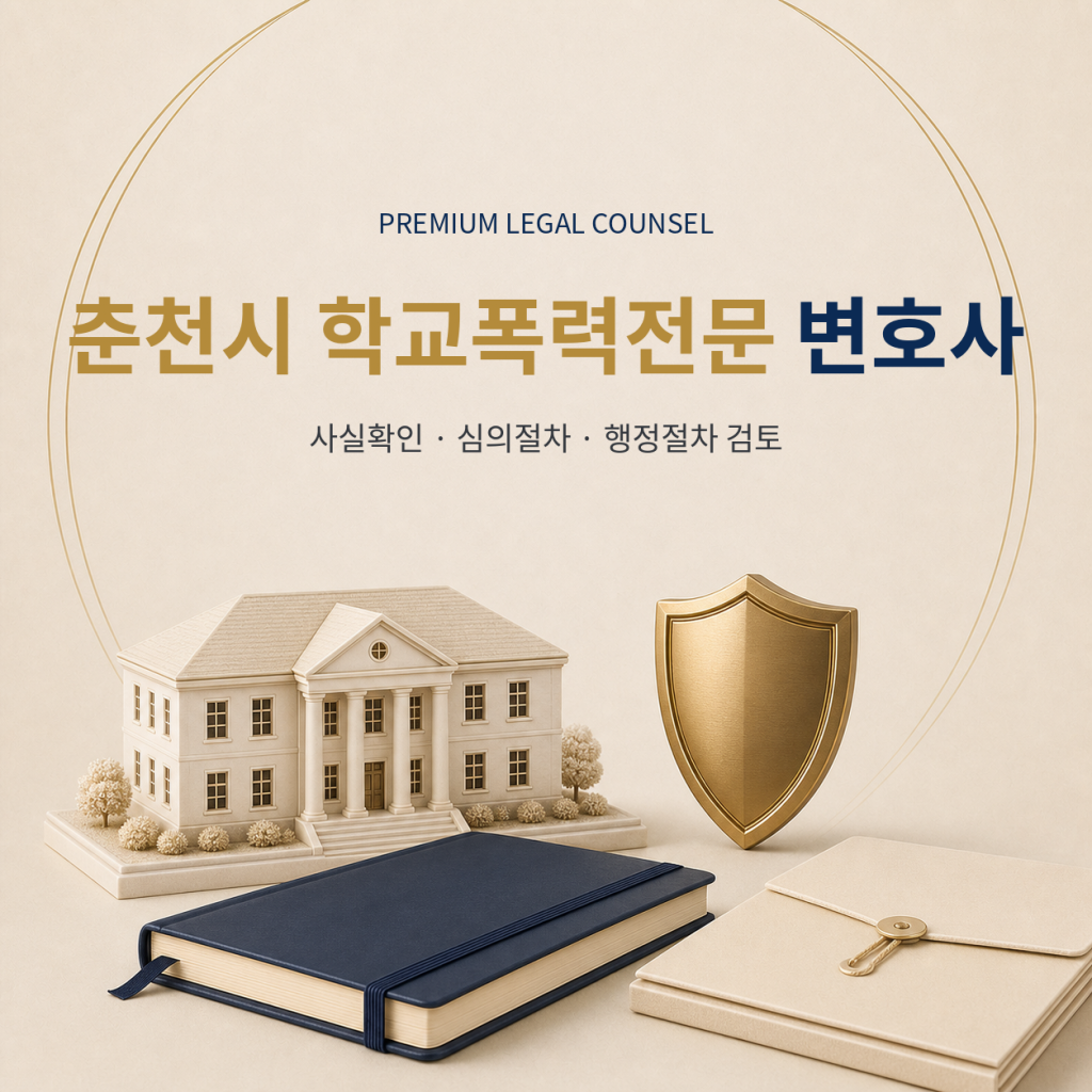춘천시 학교폭력전문 변호사