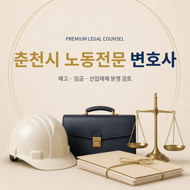 춘천시 노동전문 변호사